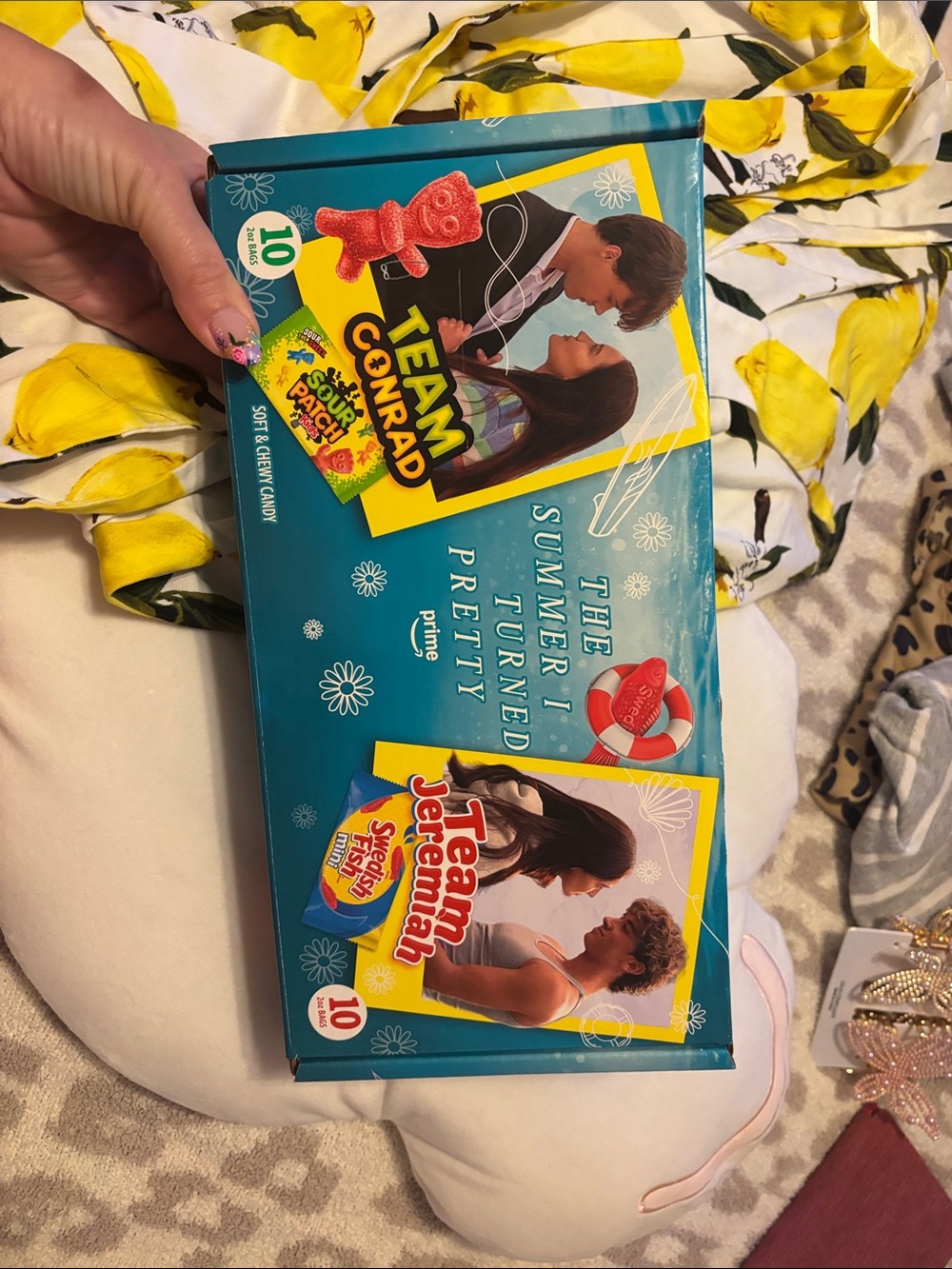 The Summer I Turned Pretty Team Conrad/Team Jeremiah candy box
